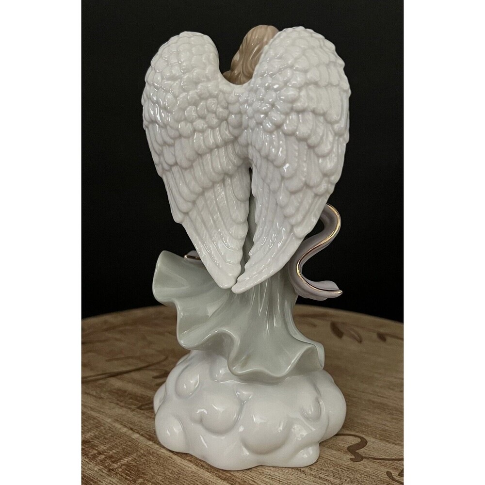 Angels of Grace "FAITH" Porcelain Angel Figurine by Holstead House 6 3/4" Tall - Picture 4 of 10